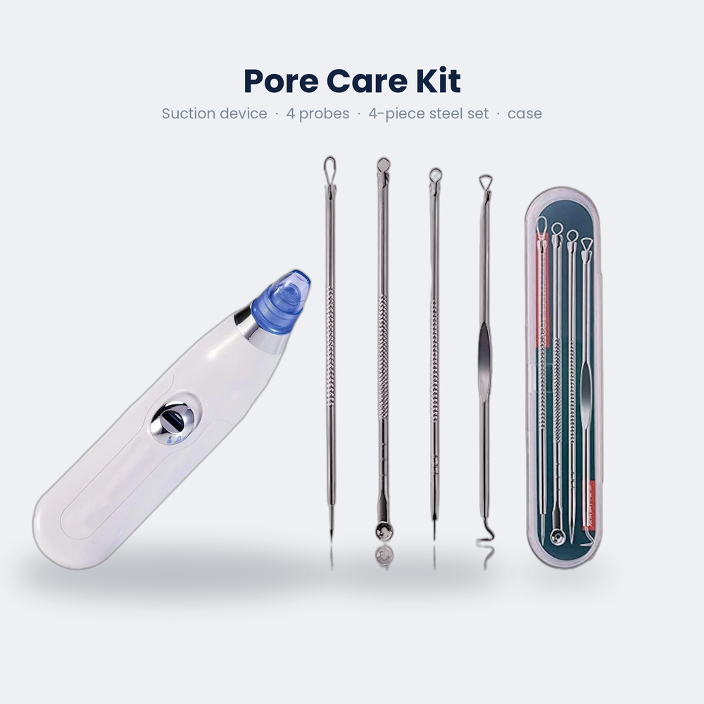 ToolMate Pro Complete 4-in-1 Blackhead & Pore Vacuum Kit